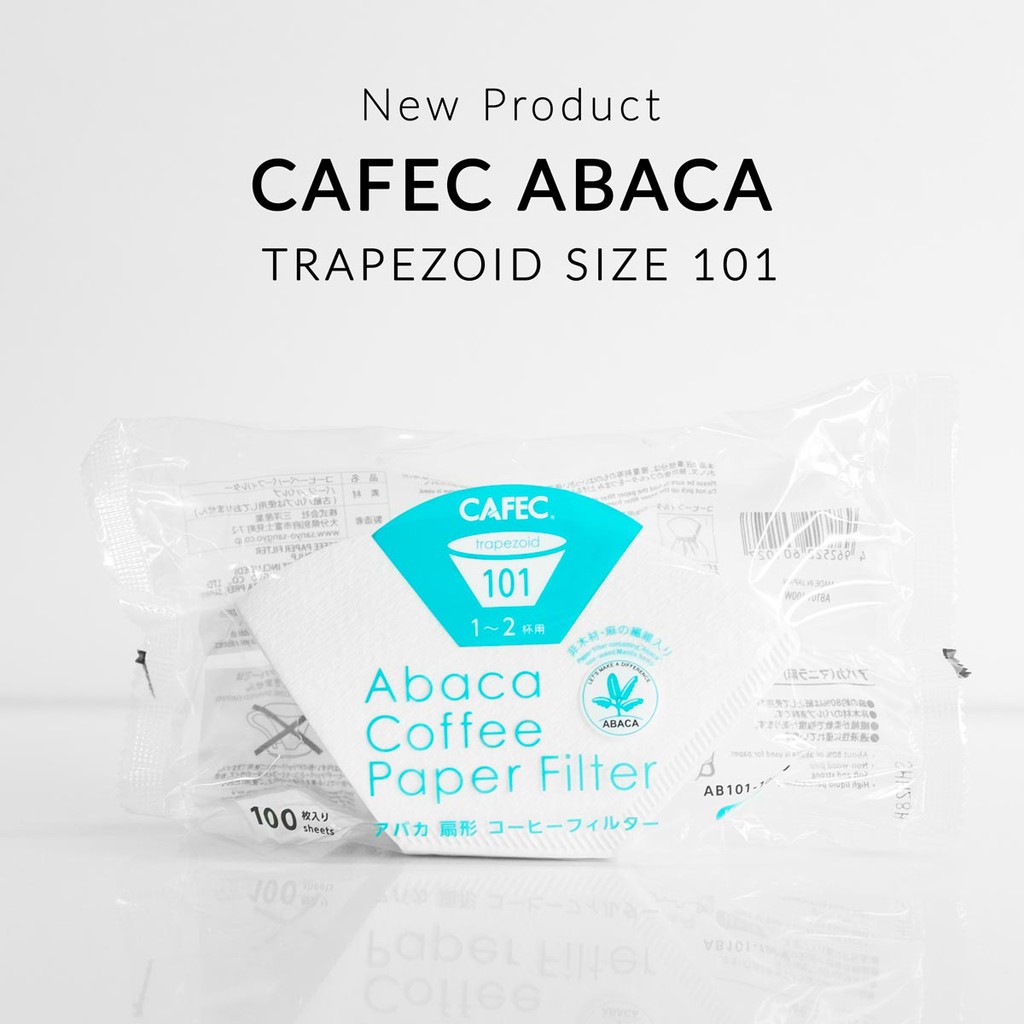 cafec-abaca-trapezoid-กระดาษกรองกาแฟทรงสี่เหลี่ยมคางหมู