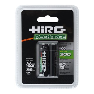 ไฟฉาย อุปกรณ์ ถ่านชาร์จ AA HIRO 612210301 ไฟฉาย ไฟฉุกเฉิน งานระบบไฟฟ้า RECHARGEABLE BATTERIES HIRO 612210301