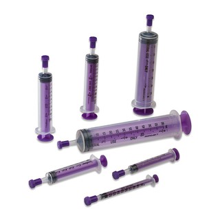 ภาพย่อรูปภาพสินค้าแรกของไซริงค์ป้อนอาหาร MONOJECT STERILE PURPLE SYRINGES W/ CAP FOR ENTERAL FEEDING มี 5 ขนาด