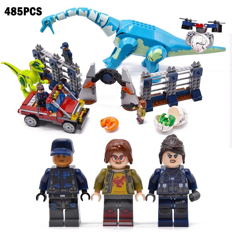 ღღNew 75938 Lego Jurassic World Movie Dinosaur Tyrannosaurus T. Rex Vs ...