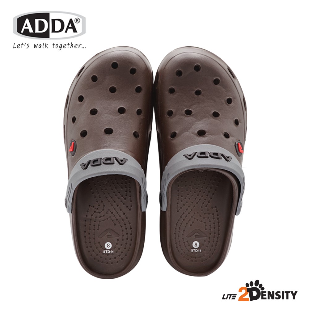 ภาพหน้าปกสินค้าADDA 2density รองเท้าแตะ รองเท้าลำลอง สำหรับผู้ชาย แบบสวมหัวโต รุ่น 5TD11M1 (ไซส์ 7-10) จากร้าน adda_online_shop บน Shopee