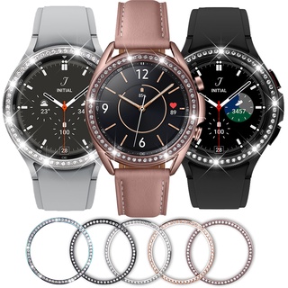 ภาพหน้าปกสินค้าเคสนาฬิกาข้อมือ กรอบโลหะ ประดับเพชร สําหรับ Samsung Galaxy Watch 3 41 มม. 45 มม. Galaxy Watch 4 Classic 42 มม. 46 มม. ที่เกี่ยวข้อง