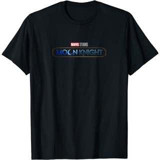 เสื้อยืดโอเวอร์ไซส์เสื้อยืด พิมพ์ลายโลโก้ Marvel Moon KnightS-3XL