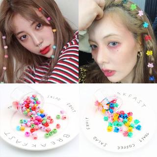 Korean Girl Candy Beaded Flowers Hair Clip Accessories