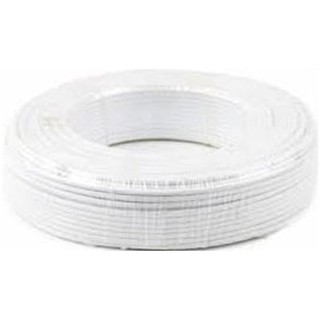 สายไฟ VAF สายไฟ VAF RACER 2x4 ตร.มม. 30 ม. สีขาว สายไฟ งานระบบไฟฟ้า ELECTRIC WIRE VAF 2x4 SQ.MM 30M WHITE RACER