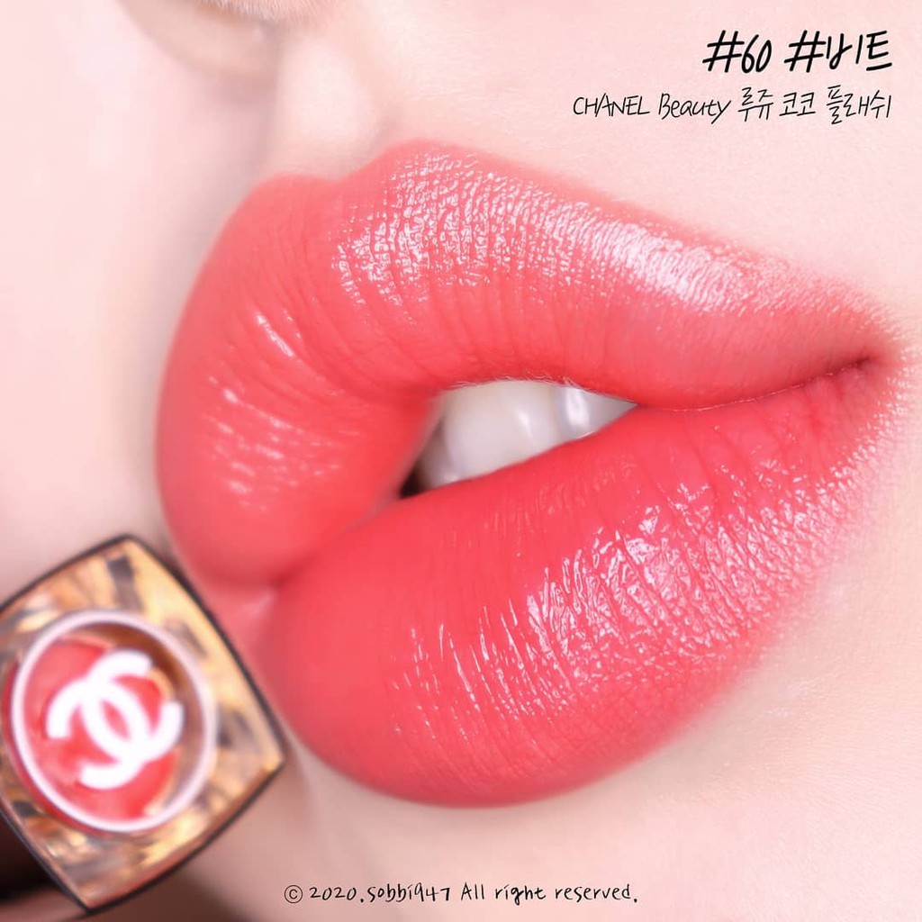 พร้อมส่ง Chanel #60 BEAT Rouge Coco Flash Lip Color | Shopee Thailand