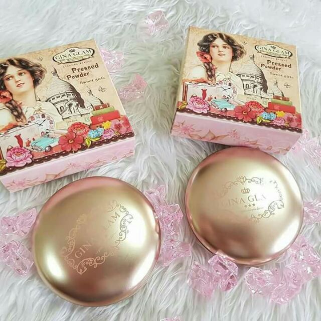 แป้งอัดแข็งผสมรองพื้นผสมรองพื้น-pressed-powder-by-gina-glam