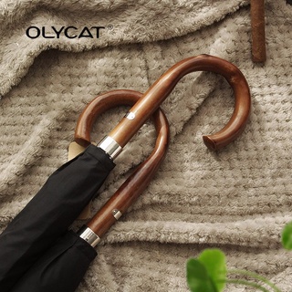 Olycat ร่มไม้กอล์ฟ กันฝน ขนาดใหญ่ 110 ซม. 10 ซี่ สําหรับผู้ชาย