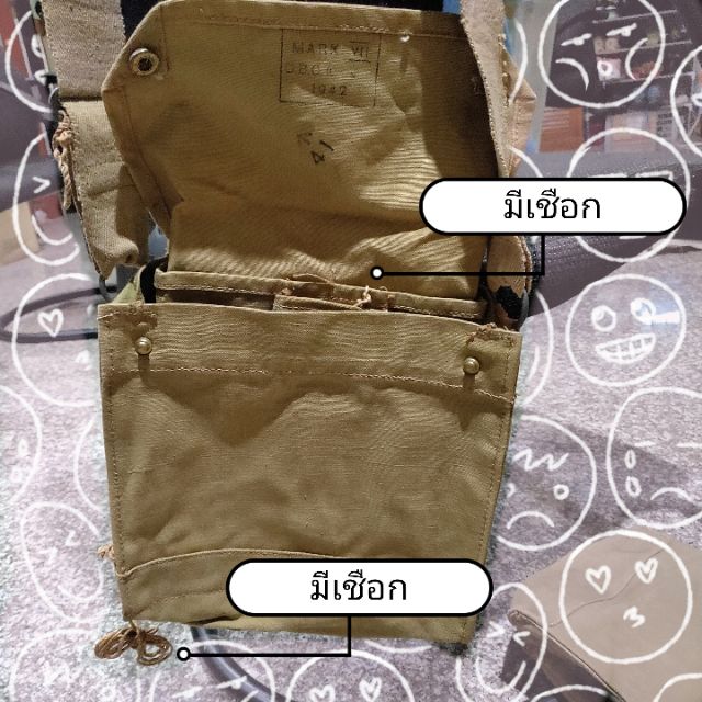 กระเป๋าสะพายหมอสมัยสงครามโลก-กระเป๋าวินเทจ