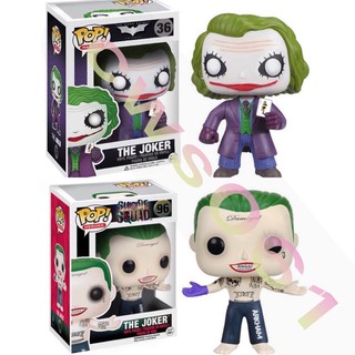 Funko POP! ฟิกเกอร์ไวนิล The Dark Knight The Joker VS Suicide Squad The Joker