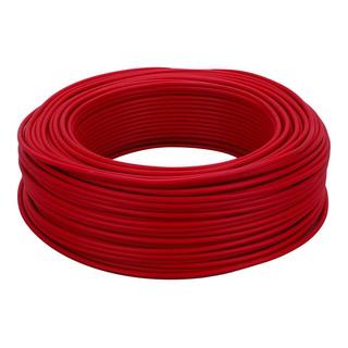 สายไฟ THW สายไฟ THW BCC 60227IEC01 1x4 ตร.มม. 100 ม. สีแดง สายไฟ งานระบบไฟฟ้า ELECTRIC WIRE BCC THW 60227IEC01 1x4SQMM 1