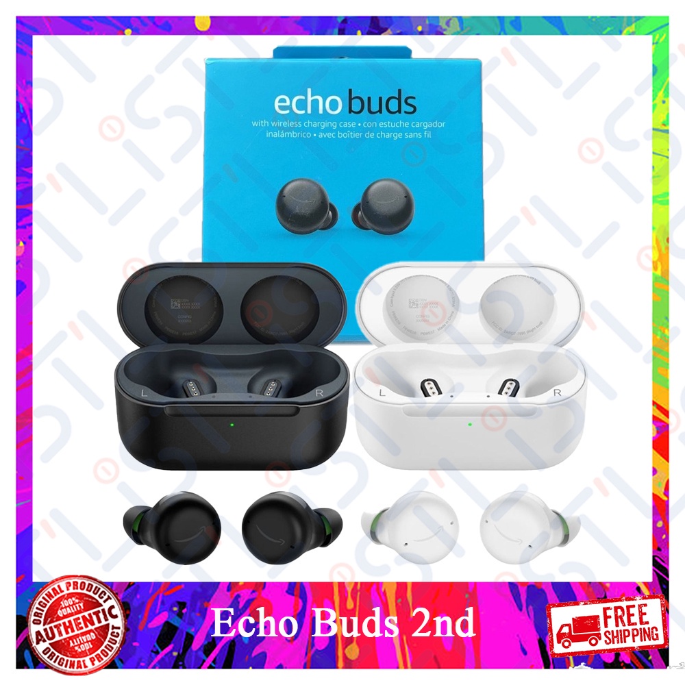 Amazon Echo Buds 2nd Gen True Wireless Noise Cancelling InEar