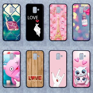 เคส Samsung A6 ลายอินเลิฟ ขอบนิ่มหลังแข็ง เคส ถือ เคส Caseเคส TPU ขอบนิ่มหลังแข็ง ไม่ขูดตัวเครื่อง ไม่กัดขอบช่วยปกป้องมื