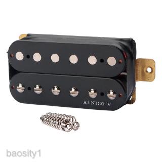 NEW อุปกรณ์กีต้าร์ไฟฟ้า Alnico V Humubcker Pickup Bridge Sg สีดํา