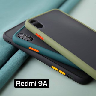 [ ส่งจากไทย ] Case Xiaomi Redmi 9A เคสกันกระแทก ปุ่มสีผิวด้าน ขอบนิ่มหลังแข็ง เคสโทรศัพท์ เรดมี  Redmi9A(กันกล้อง)