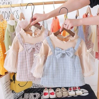 Ethereal Tier Kids Dress - Black
