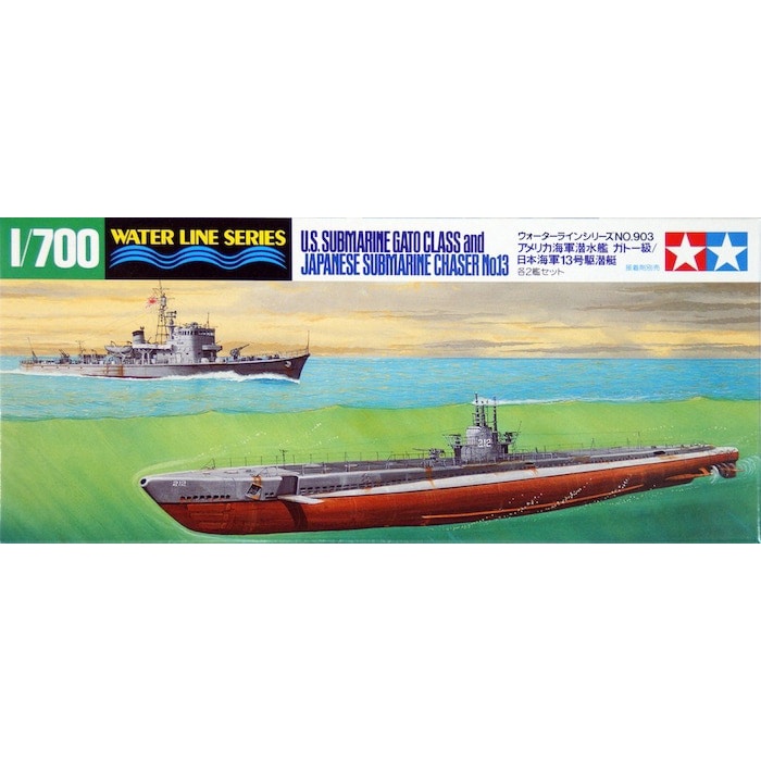 โมเดลประกอบ-tamiya-1-700-ta31903-u-s-submarine-gato-class