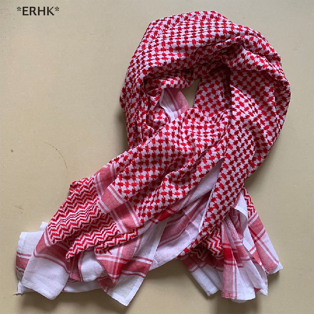 erhk-ผ้าโพกหัว-ผ้าโพกหัว-พิมพ์ลายสก๊อต-สไตล์อาหรับ-มุสลิม-สําหรับผู้ชาย