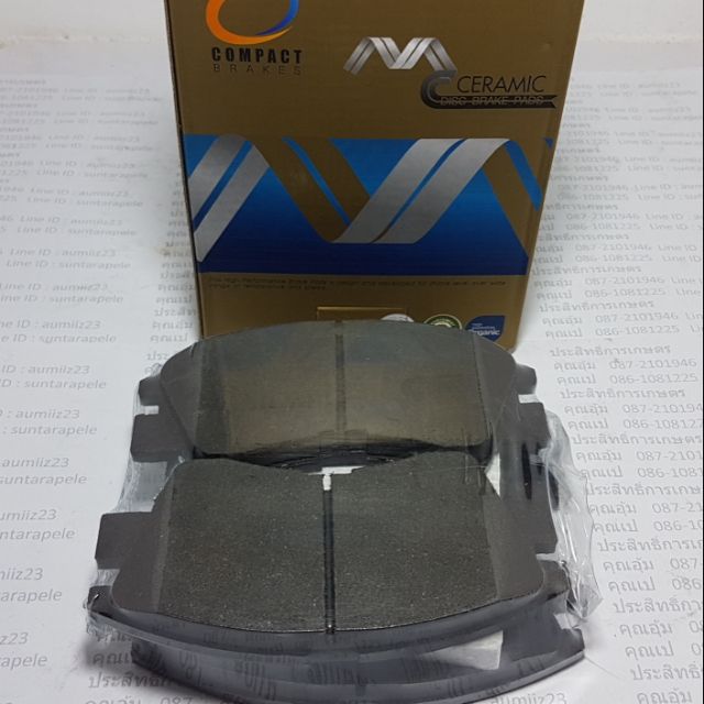 ผ้าเบรคหน้า-mitsu-l200-k12t-2-0-cyclone-ปี88-96-pajero-2-5-ปี98-93-mcj-233-ผ้าเบรค-ผ้าเบรคมิตซู-ผ้าเบรคมิตซูไซโคลน