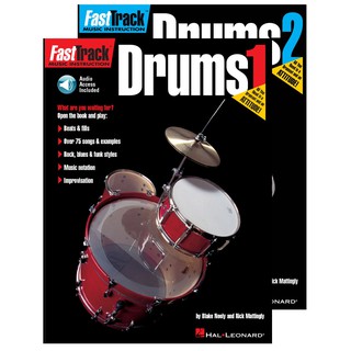 FASTTRACK DRUMS METHOD – BOOK 1, 2