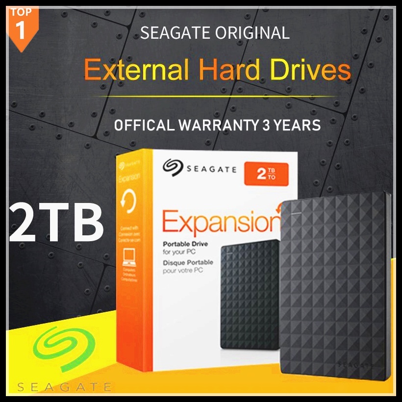 ภาพหน้าปกสินค้าส่งจากกรุงเทพ Seagate 2TB One Touch 2.5" USB 3.0 External Harddisk