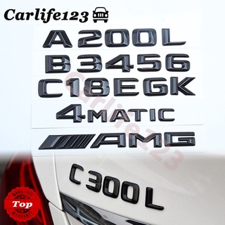 สติกเกอร์โลโก้ Mercedes-Benz ABCES-class GLA CLA AMG 4MATIC E200L E260L C200L C300L สําหรับติดตกแต่งรถยนต์