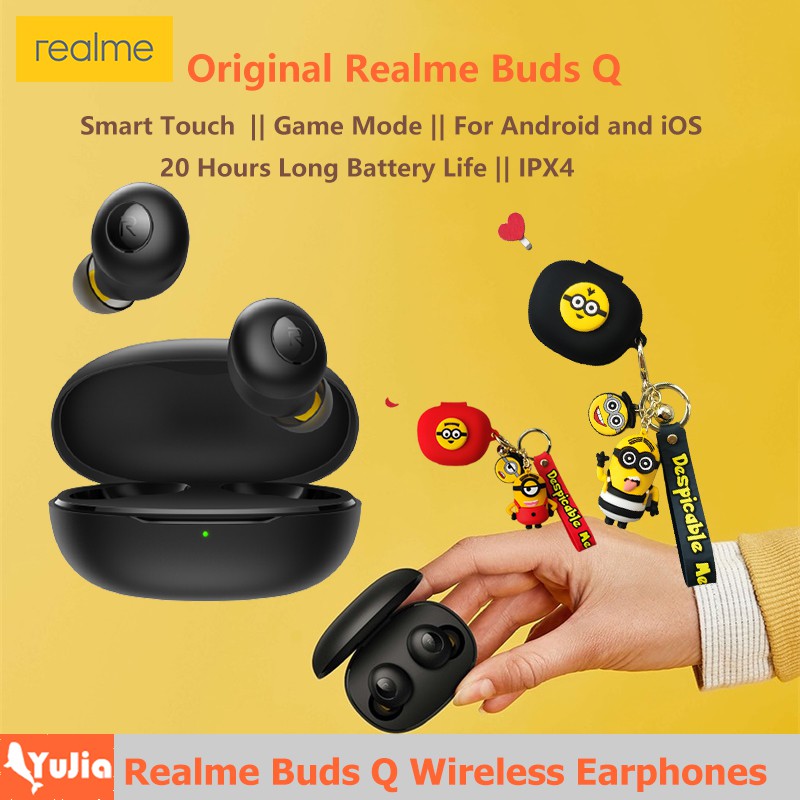 Realme Buds Q Wireless Earphone Original Realme Buds Q Wireless