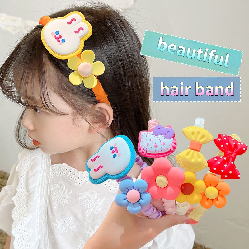 beband-1ชิ้น-แพ็ค-ที่คาดผม-แบบจับจีบ-ลายการ์ตูนน่ารัก-กันลื่น-เครื่องประดับผม-แฟชั่นสําหรับเด็กผู้หญิง