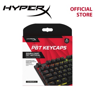 ภาพหน้าปกสินค้าHyperX PBT Keycaps - Full Key Set Black  (US Layout) (519P1AA#ABA) ที่เกี่ยวข้อง