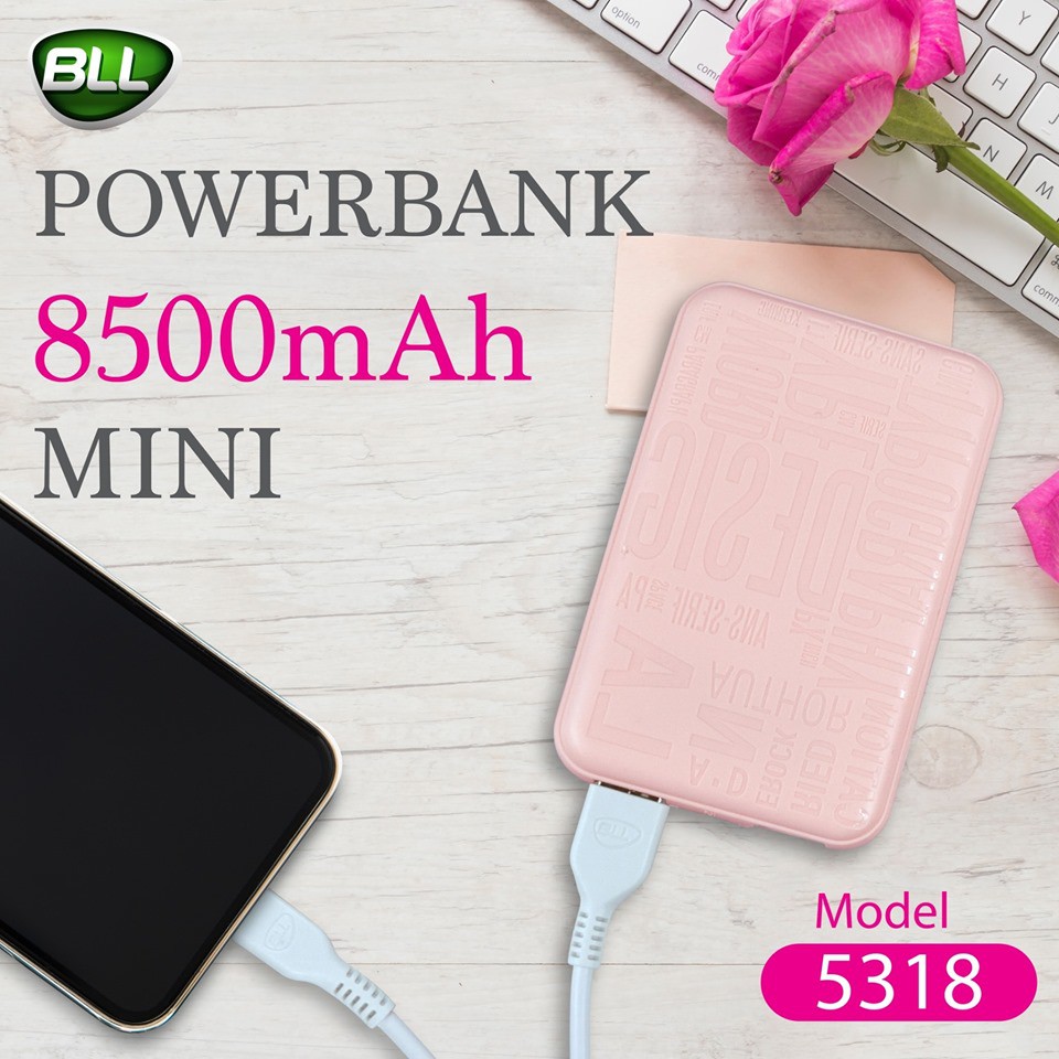 bll-พาวเวอร์แบงค์-8500-แอมป์-ไซด์มินิ-พิมพ์ลาย-สีสีนหวานสดใส