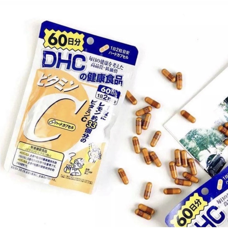 dhc-วิตามิน-c-120เม็ด-60วัน-ของแท้-วิตามินc-วิตามินซี