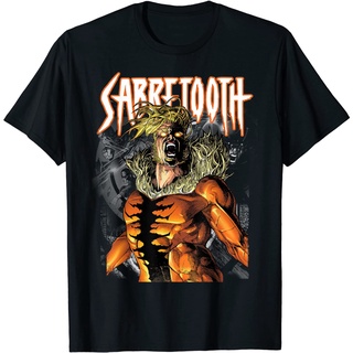 เสื้อยืด Marvel X-Men Sabretooth Release Inner Beast Graphic T-Shirt