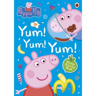 หนังสือนิทานภาษาอังกฤษ Peppa Pig: Yum! Yum! Yum! Sticker Activity Book