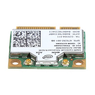 ❤❤ 2.4/5G 300M WiFi Bluetooth 4.0 Wireless Half Mini PCI-E Card For Intel 6235