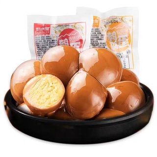 ภาพขนาดย่อสินค้าHaoWeiWu ไข่นกกระทาพะโล้ ไข่นกปรุงรสพร้อมทาน 1ซอง3 ลูก好味屋鹌鹑蛋