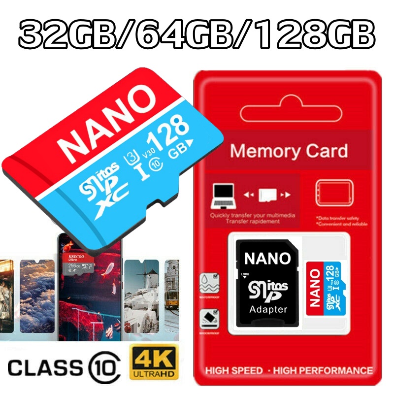 NANO Micro SD Card ใหม่ Original 128GB 32GB 64GB 256GB 512GB A1 A2 ...