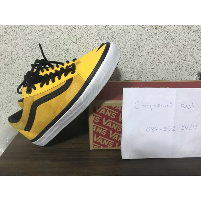 vans the north face yellow black