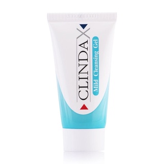 เจลทำความสะอาดผิวหน้าสูตรอ่อนโยน ไม่ทำให้หน้าตึง ClindaX Mild Cleansing Gel 25g.