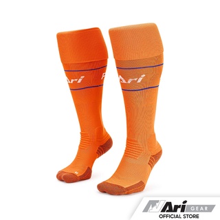 ARI PORT FC 2021/22 HOME PLAYER ELITE SOCKS - ORANGE/BLUE/WHITE ถุงเท้า อาริ การท่าเรือ เอฟซี สีส้ม