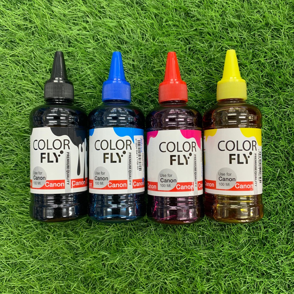 [ใช้โค้ด INCGRE15 ลด15%]Color Fly - (หมึกเติม) Canon ink refill 100 ml ...