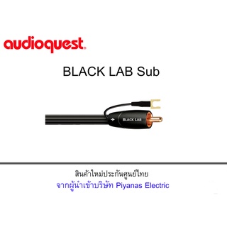 AUDIOQUEST  BLACK LAB SUB (3.0M) Subwoofer Cable