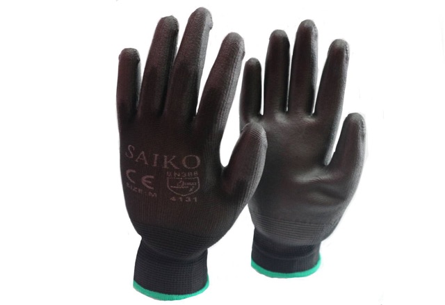 ภาพสินค้าถุงมือ ไนล่อนเคลือบ PU เต็มฝ่ามือ  "SAIKO" รหัส45 (ราคาต่อคู่) จากร้าน cannash บน Shopee ภาพที่ 5