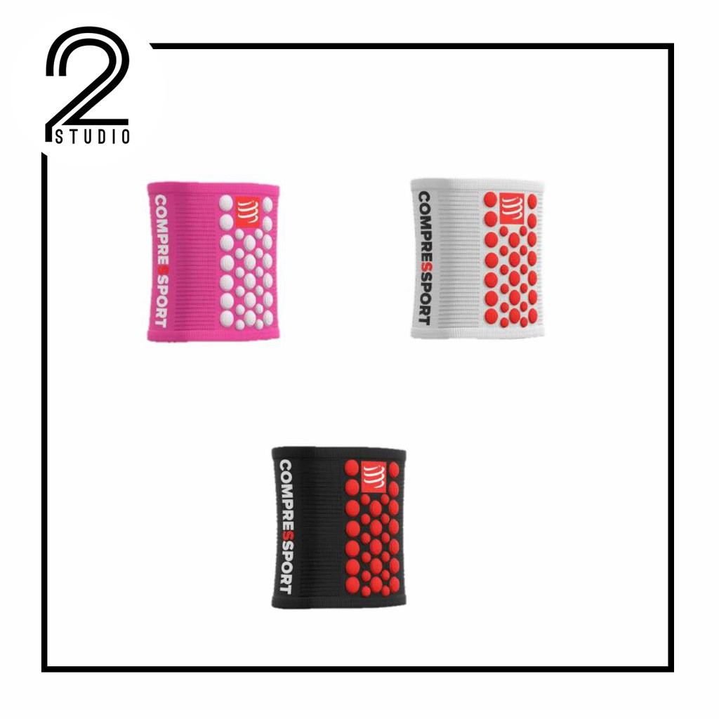 compressport-ผ้ารัดข้อมือซับเหงื่อ-sweat-band-3d-dots