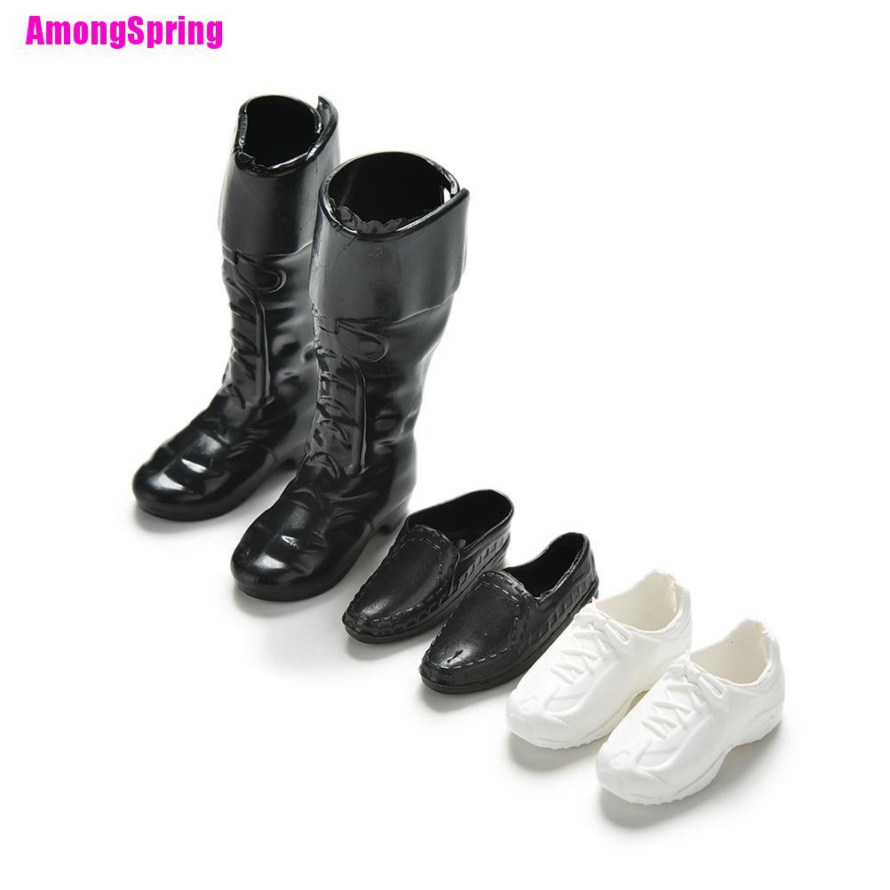 amongspring-รองเท้าบูทหนัง-สําหรับ-3-คู่