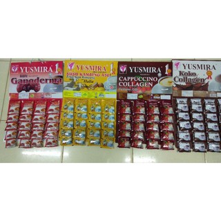 สินค้า Yusmira Susu Kambing นมแพะแบบแผงมี20ชองมี4รส