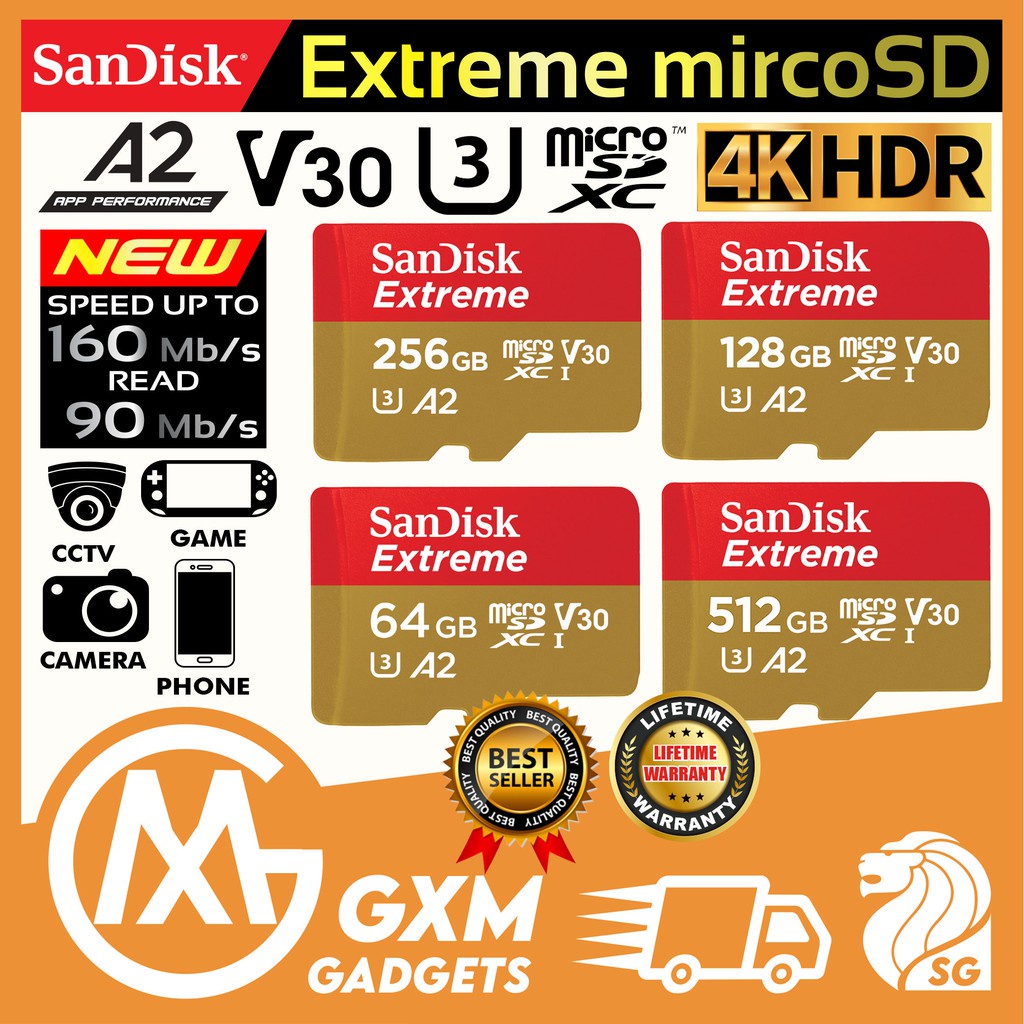 ภาพสินค้าSandisk C10 การ์ดหน่วยความจําโทรศัพท์มือถือ 256g 128G 64g 32g 16g microSD TF จากร้าน zelin.th บน Shopee ภาพที่ 8