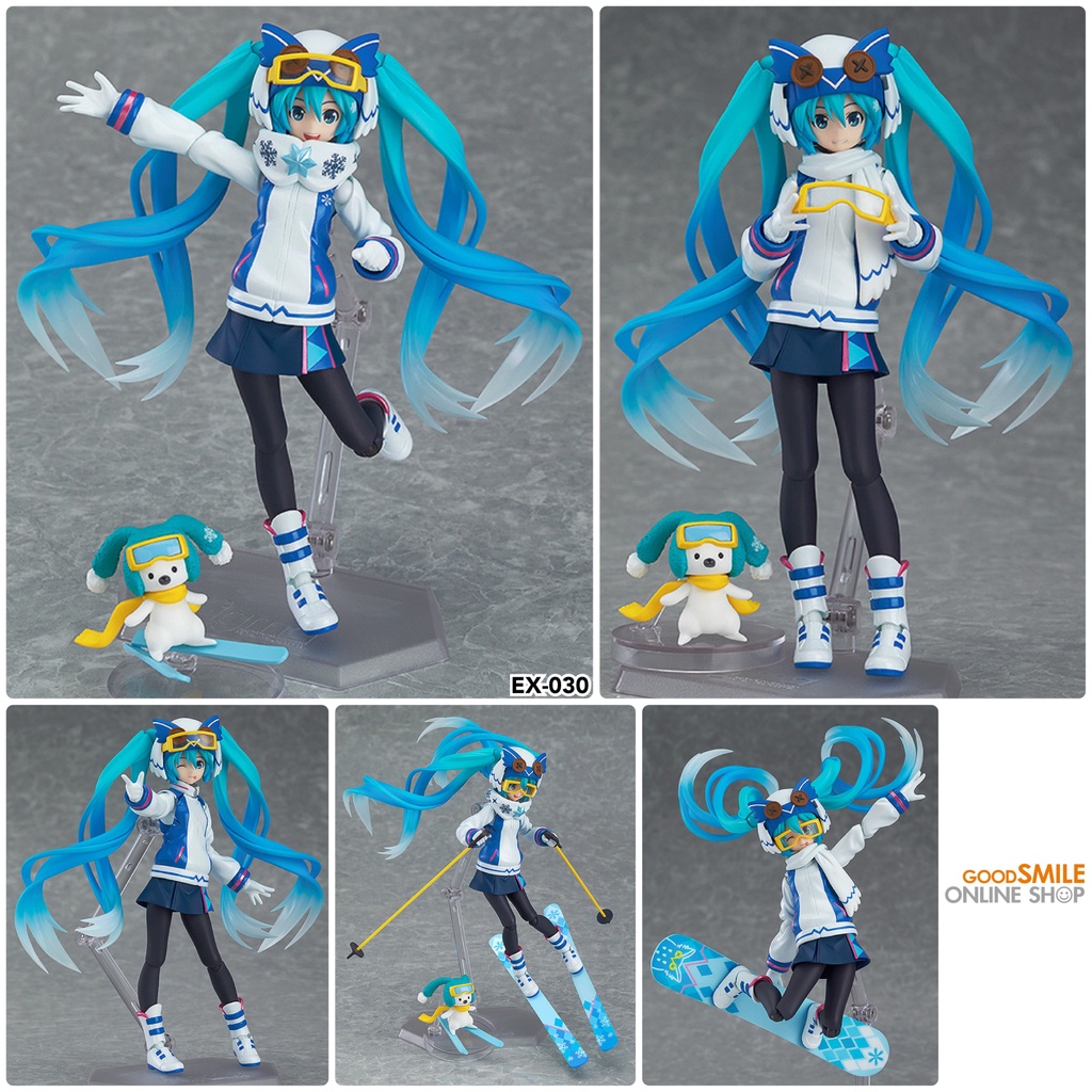 Figma EX-030 Snow Miku 2016 Snow OWL Ver (Vocaloid) | Shopee