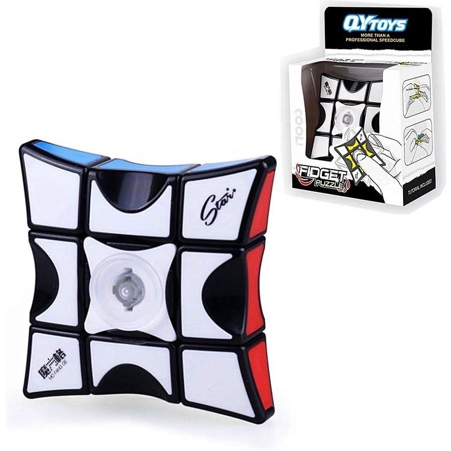 รูบิค QIYI Spinner square Fidget Puzzle รูปทรงสี่เหลี่ยมจัสตุรัส ของ ...