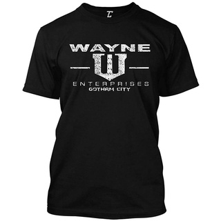 เสื้อยืดวินเทจ100%cotton เสื้อ ยืด ผ้า มัด ย้อม Wayne Enterprises - Superhero Comic Mens T-Shirt men เสื้อ ยืด ผู้ชาย ค