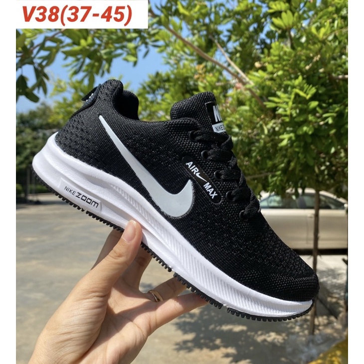 รองเท้าผ้าใบผู้หญิงผู้ชาย-nikezoomรองเท้าใส่วิ่งใส่เที่ยวสินค้าตรงปก-100